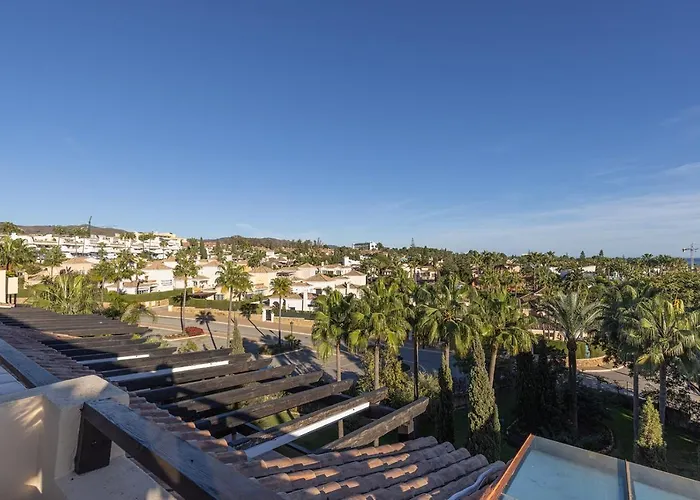 アパート Bright Nordic Style Penthouse In Beachside マルベーリャ